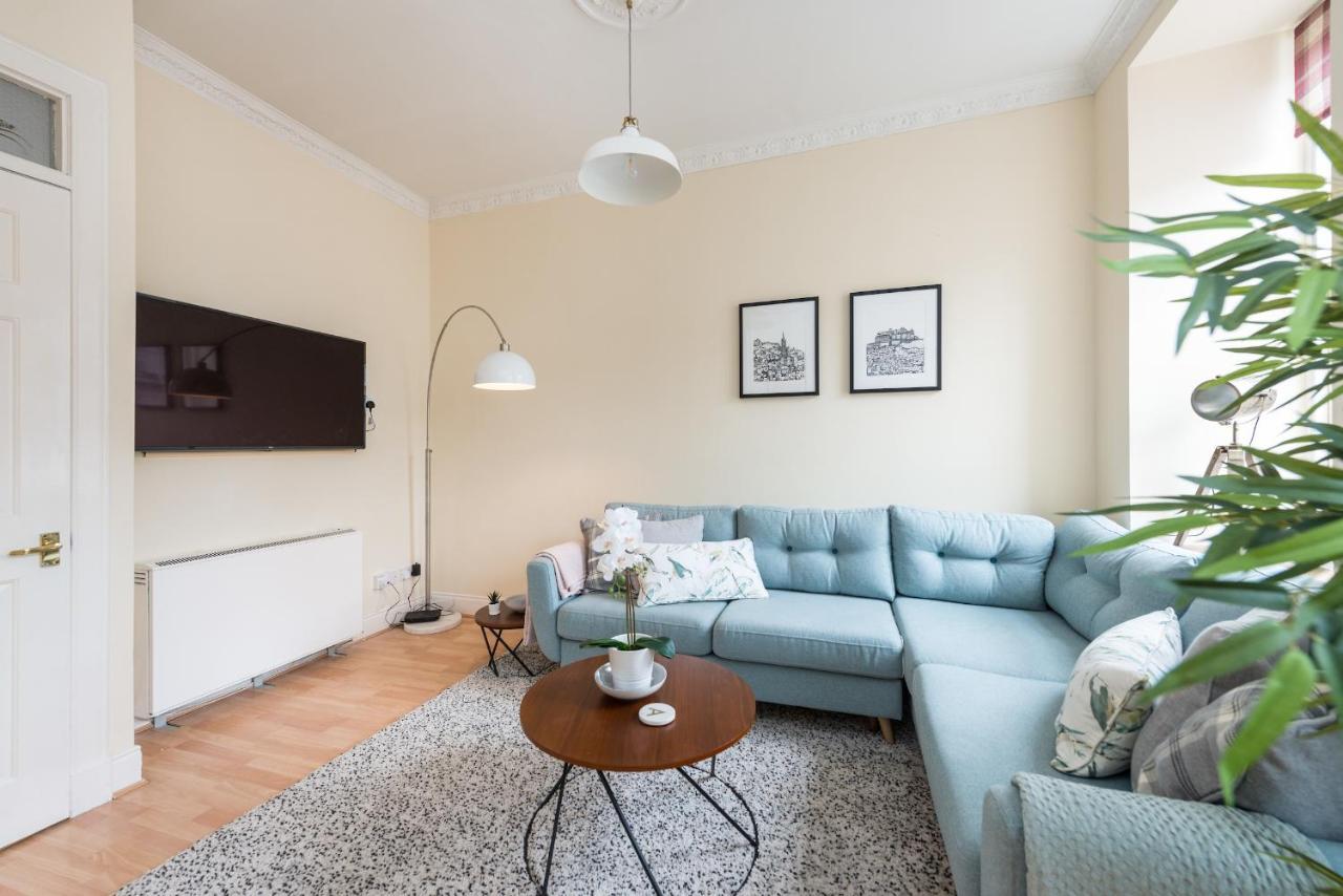 Bright And Modern 2 Bed Apartment Edinburg Exteriör bild
